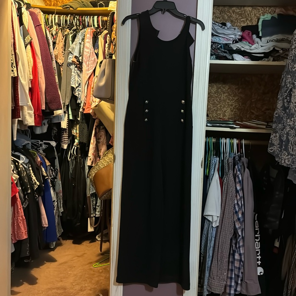 Black large jumpsuit